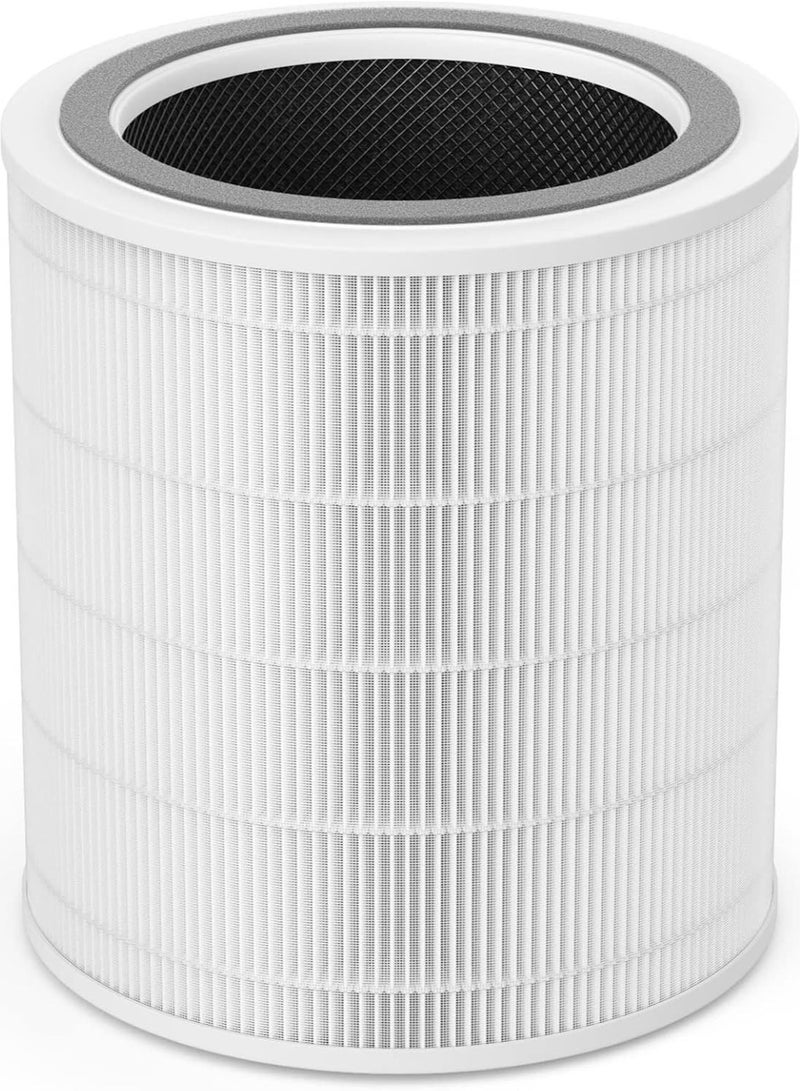 Y&D LEVOIT Genuine Replacement Air Purifier Filter Replaceable Inner Core Filter Activated Carbon Pure Air for Dust Allergens Odors Filter Clean Air Dust Removal 3-in-1 H13 True HEPA-Grade Odor Elimination High Efficiency Dust Pollen Pet Dander Removal Compatible with LEVOIT Core 400 400S Model Changable Filter Suitable for Home Bedroom Office - Image 1